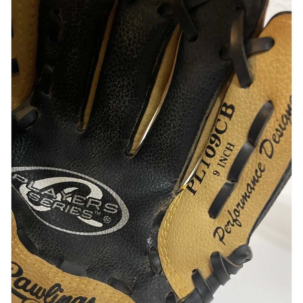 Rawlings Baseball Glove Youth Kids 9 inch PL109CB Players Series Performance RHT